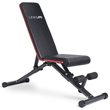 Load image into Gallery viewer, WILLY Adjustable Weight Bench for Full Body Workout Multi-Purpose Utility Weight Bench Foldable Flat Bench Press for Home Gym, Adjustable Strength Training Bench with Fast Folding