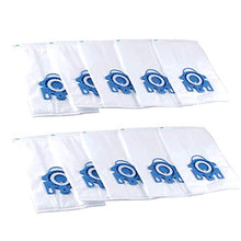 Load image into Gallery viewer, Poweka Vacuum Bags for Miele Compact C1, C2, Complete C1, C2, C3 Vacuums Fit S400i-S456i, S600-S658, S800-S858 & S5000-S5999 Replace 10123210, 9917730, 7189520 3D Efficiency GN Canister Bag