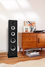 Load image into Gallery viewer, Polk Monitor XT70 Large Tower Speaker - Hi-Res Audio Certified, Dolby Atmos & DTS:X Compatible, 1" Tweeter, (2) 6.5" Dynamically Balanced Woofers, (2) 8" Passive Radiators, (Single, Midnight Black)