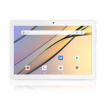 Load image into Gallery viewer, Android Tablet 10 Inch, 5G WiFi Tablet, 16 GB Storage, GMS Certified, Android 8.1 Go, Dual Camera, Bluetooth, GPS, OTG - Silver