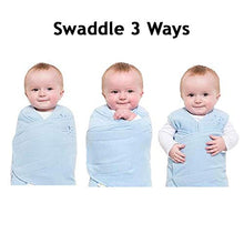 Load image into Gallery viewer, HALO 100% Cotton Sleepsack Swaddle, 3-Way Adjustable Wearable Blanket, TOG 1.5, Soft Pink, Newborn, 0-3 Months