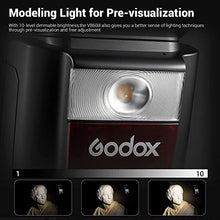 Load image into Gallery viewer, Godox V860III-C Camera Flash for Canon Camera Flash Speedlite Speedlight Light,2.4G HSS 1/8000s,480 Full-Power Flashes,7.2V/2600mAh Li-ion Battery,0.01-1.5s Recycle Time,10 Levels LED Modeling Lamp