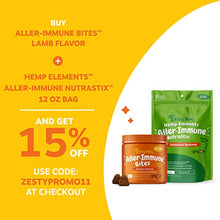Load image into Gallery viewer, Zesty Paws Allergy Immune Supplement for Dogs Lamb- with Omega 3 Wild Alaskan Salmon Fish Oil & EpiCor + Digestive Prebiotics & Probiotics - Anti Itch & Skin Hot Spots + Seasonal Allergies - 90 Chews