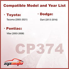 Load image into Gallery viewer, EPAuto CP374 (CF10374) Replacement for Toyota/Dodge/Pontiac Premium Cabin Air Filter includes Activated Carbon