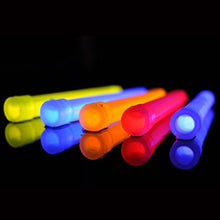 Load image into Gallery viewer, CampCo Humvee HMV-6BL10 6-Inch Weatherproof Lightstick with 8-Hour Glow Time, Blue, 10 Pack