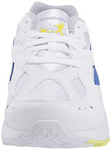 Load image into Gallery viewer, Reebok Unisex Adult's AZTREK Shoes, White/Cold Grey/Crushed Cobalt/Neon Lime 4 M US