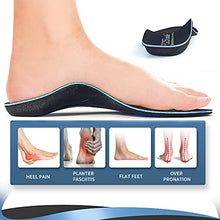 Load image into Gallery viewer, PCSsole Orthotic High Arch Support Insoles, Comfort Gel Work Boot Insert for Flat Feet, Plantar Fasciitis, Feet Pain, Heel Spur Pain,Metatarsalgia,Over Pronation for Men and Women(26cm)