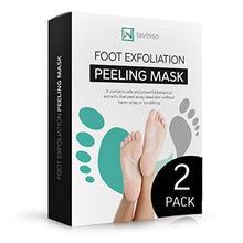 Load image into Gallery viewer, Foot Peel Mask - 2 Pack - Peeling Away Calluses and Dead Skin Cells - Make Your Feet Baby Soft - Exfoliating Peeling Natural Treatment - Repair Rough Heels - Get Soft Feet by Lavinso