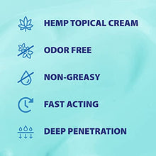 Load image into Gallery viewer, Blue Emu Hemp Cream Pain Relief for Muscle and Joint Maximum Support, Odor-Free, 2 Pack 3oz