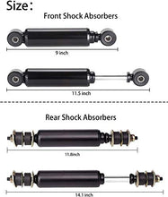 Load image into Gallery viewer, LEAPGOMAX Club Car Shocks Rear & Front Shock Absorber Kit 4-pcs Fits Club Car DS &Precedent Golf Cart 1014235 1013164