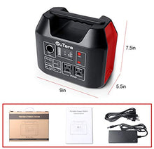 Load image into Gallery viewer, Portable Power Station 298Wh, Portable Solar Generators Backup Camping Lithium Battery Pack, 110V/300W Outdoors Solar Generator for Laptops Cellphones Drones and More Electronics (No Solar Panel)