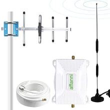 Load image into Gallery viewer, AT&T Cell Phone Signal Booster Amplifier 4G LTE Band12/17 700Mhz US Cellular T-Mobile AT&T Cell Phone Booster ATT Cell Signal Booster Mobile Signal Booster with Antennas Kit for Home Boost Data+Voice