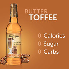 Load image into Gallery viewer, Jordan's Skinny Syrups Butter Toffee, Sugar Free Coffee Flavoring Syrup, 25.4 Ounce Bottle (Pack of 6)