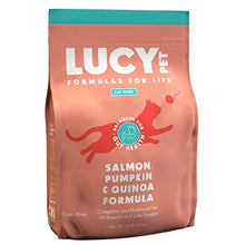 Load image into Gallery viewer, Lucy Pet Products Formulas for Life - Sensitive Stomach & Skin Dry Cat Food, All Breeds & Life Stages - Salmon, Pumpkin, & Quinoa, 4 LB Bag