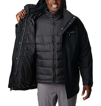 Load image into Gallery viewer, Columbia Men's Stuart Island Interchange Jacket, Black, Medium