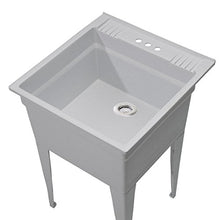 Load image into Gallery viewer, 2 Pack - 2.25" Top / 1" Basket- Sink Strainer Bathroom Sink, Utility, Slop, Laundry, RV and Lavatory Sink Drain Strainer Hair Catcher. Stainless Steel - Hilltop Products