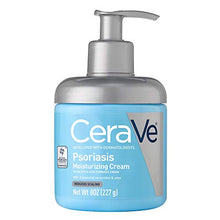 Load image into Gallery viewer, CeraVe Moisturizing Cream for Psoriasis Treatment | With Salicylic Acid for Dry Skin Itch Relief & Urea for Moisturizing | Fragrance Free & Allergy Tested | 8 Oz