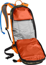 Load image into Gallery viewer, M.U.L.E. Mountain Biking Hydration Pack - Easy Refilling Hydration Backpack - Magnetic Tube Trap - 100 oz., Russet Orange/Camelflage