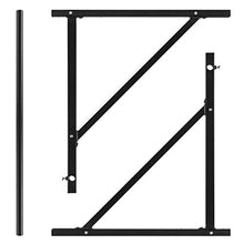 Load image into Gallery viewer, Best Choice Products 50in Steel Wall-Mounted Home Gym Fitness Exercise Workout Pull Up Chin Up Bar w/ 500lbs Weight Cap