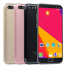 Load image into Gallery viewer, Unlocked 5.0 inch Dual HD Dual SIM Camera Smartphone Android 6.0 1G+4G Extended Memory 32G WiFi GPS Call Mobile Phone (Rose Gold)