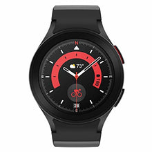 Load image into Gallery viewer, SAMSUNG Galaxy Watch5 Pro Bespoke Edition 45mm Bluetooth Smartwatch, Body, Health, Fitness, Sleep Tracker, Sapphire Crystal Glass, Titanium Frame, US Version, Black Rugged Sport Band, Black