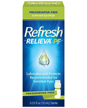 Load image into Gallery viewer, Refresh Relieva Preservative-Free Lubricant Eye Drops, 0.33 Fl Oz (Pack of 1)