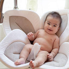 Load image into Gallery viewer, Blooming Bath Lotus Baby Bath Seat - Premium Baby Bathtub, Fits Most Sinks - Newborn & Baby Essentials - Baby Gifts - 33" - Grey/Dark Grey