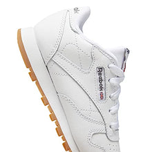 Load image into Gallery viewer, Reebok Boy's Classic Leather Footwear, White/Gum/INT, 3.5