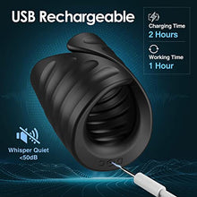 Load image into Gallery viewer, Male Masturbator Penis Training Vibrator with APP Control, Sex Toys for Men Pleasure 9 Modes Vibrating Strokers Glans Trainer Stimulator Adult Sensory Toys Masturbation Cup Sexual Massager