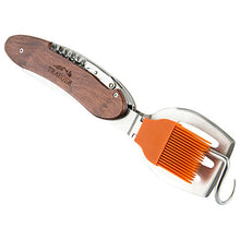 Load image into Gallery viewer, Traeger Grills BAC461 BBQ Multi Grilling Tool, Brown