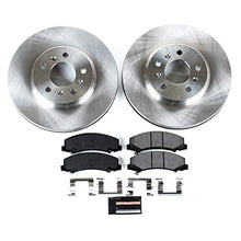 Load image into Gallery viewer, Power Stop KOE1437 Autospecialty Front Replacement Brake Kit-OE Brake Rotors & Ceramic Brake Pads