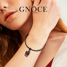 Load image into Gallery viewer, Gnoce"Divine Soul and Spirit" Black Plated Unicorn with Wings Beads 925 Sterling Silver Charm Pendant Locket fit for Bracelet/Necklace