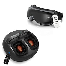 Load image into Gallery viewer, Renpho Foot Massager Machine with Full Covered Heat and Remote & Eye Massager with Heat and Vibration