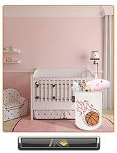 Load image into Gallery viewer, HKEC 19.7"Waterproof Foldable Storage Bin, Dirty Clothes Laundry Basket, Canvas Organizer Basket for Laundry Hamper, Toy Bins, Gift Baskets, Bedroom, Clothes, Baby Hamper (Pink/Black Pineapple)