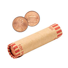 Load image into Gallery viewer, Pre-Formed Penny Coin Wrappers (Bundle of 100)