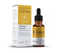 Load image into Gallery viewer, LaClaire 8% Retinol Complex Serum - Best Retinol Serum for Wrinkle Repair & Hyperpigmentation Treatment, Vitamin A Serum, Best Retinol Serum, Retinol Serum, Retinol super strength (30ml/1oz)