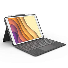 Load image into Gallery viewer, Logitech Combo Touch for iPad Air (3rd Generation) and iPad Pro 10.5-inch Keyboard case with trackpad, Wireless Keyboard, and Smart Connector Technology - Graphite