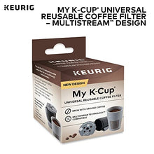 Load image into Gallery viewer, Keurig My K-Cup Universal Reusable Filter MultiStream Technology - Gray
