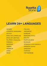 Load image into Gallery viewer, Rosetta Stone Learn Spanish Bonus Pack Bundle| Lifetime Online Access + Grammar Guide + Dictionary Book Set| PC/Mac Keycard