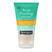 Load image into Gallery viewer, Neutrogena Acne Proofing Daily Facial Scrub with Salicylic Acid Acne Treatment, Exfoliating and Cleansing Face Wash, Oil-Free, 4.2 oz