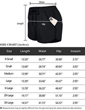 Load image into Gallery viewer, Fulbelle Comfy Shorts for Women, Teen Girls Exercise Workout Yoga Sports Running Athletic Gym Clothes Casual Summer Spring Elastic Breathable Sweat Shorts Gray and White Medium