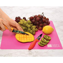 Load image into Gallery viewer, Slice Bright Flexible Cutting Mats are the Smarter, Faster and Easier Way to Prepare Your Food. Set of six Colorful Mats. From The Chef’s Vision Kitchen to Yours.