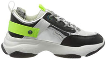 Load image into Gallery viewer, Dockers by Gerli Women's 46ac201-610121 Low-Top Sneakers, Black Schwarz Hellgrau 121, 8