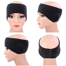 Load image into Gallery viewer, URATOT 4 Pieces Ear Warmer Headbands Winter Ear Warmers Headband for Men and Women Outdoor Fitness Headbands