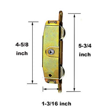 Load image into Gallery viewer, Heavy Duty Sliding Patio Door Roller Assembly 1-1/4 Inch Steel Ball Wheel Bearing, Side Adjustable,2 Pack