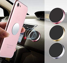 Load image into Gallery viewer, TRUE LINE Automotive Car Magnet Cell Phone Dashboard Steering Wheel Mounted Holder Mounting Kit (Black)