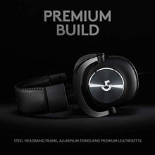 Load image into Gallery viewer, Logitech G PRO X Gaming Headset (2nd Generation) with Blue Voice, DTS Headphone 7.1 and 50 mm PRO-G Drivers, for PC, Xbox One, Xbox Series X|S,PS5,PS4, Nintendo Switch, Black (Renewed)