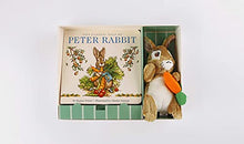 Load image into Gallery viewer, The Peter Rabbit Plush Gift Set: The Classic Edition Board Book + Plush Stuffed Animal Toy Rabbit Gift Set (Fun Gift Set, Holiday Traditions, Beatrix ... Books, New York Times Bestseller Illustrator)