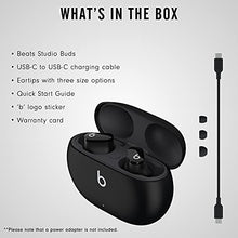 Load image into Gallery viewer, Beats Studio Buds - True Wireless Noise Cancelling Earbuds - Compatible with Apple & Android, Built-in Microphone, IPX4 Rating, Sweat Resistant Earphones, Class 1 Bluetooth Headphones - Black