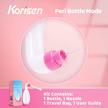 Load image into Gallery viewer, Korisen Multi-Functional Douche Bottle for Women,Reusable,Upside Down Peri Bottle for Postpartum Care,Travel Size Vaginal Douche,Cleansing for Mom After Birth